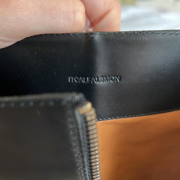 Burberry Knee High Leather Boots -38.5 - Picture 7 of 9